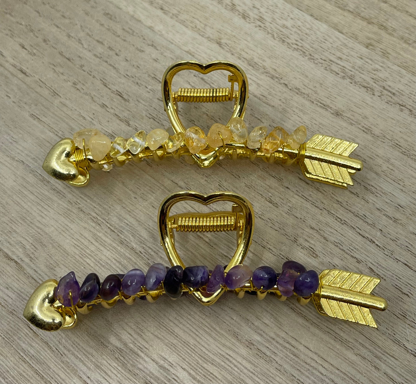 Crystal Chips “Banana” Clip