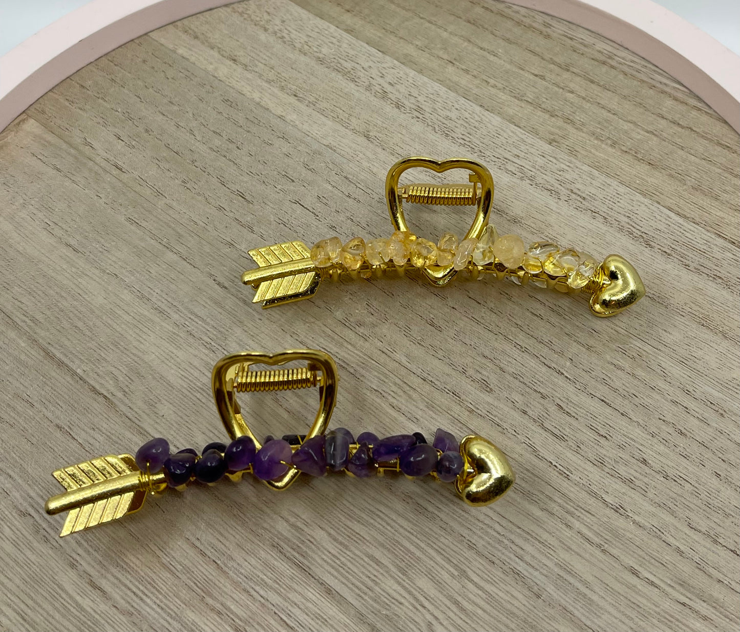 Crystal Chips “Banana” Clip