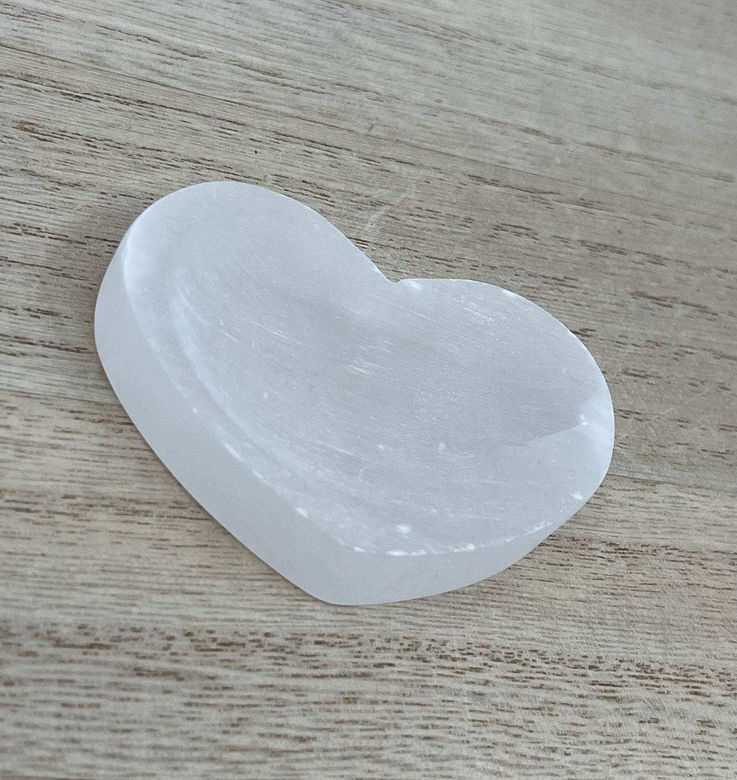 Selenite Mini Heart Bowl