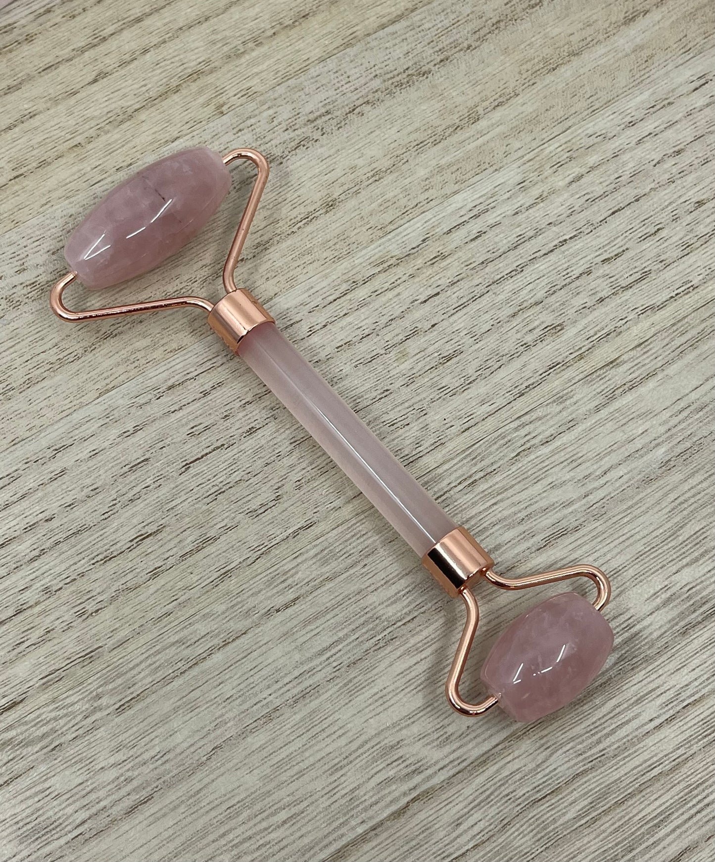 Rose Quartz Deluxe Face Roller