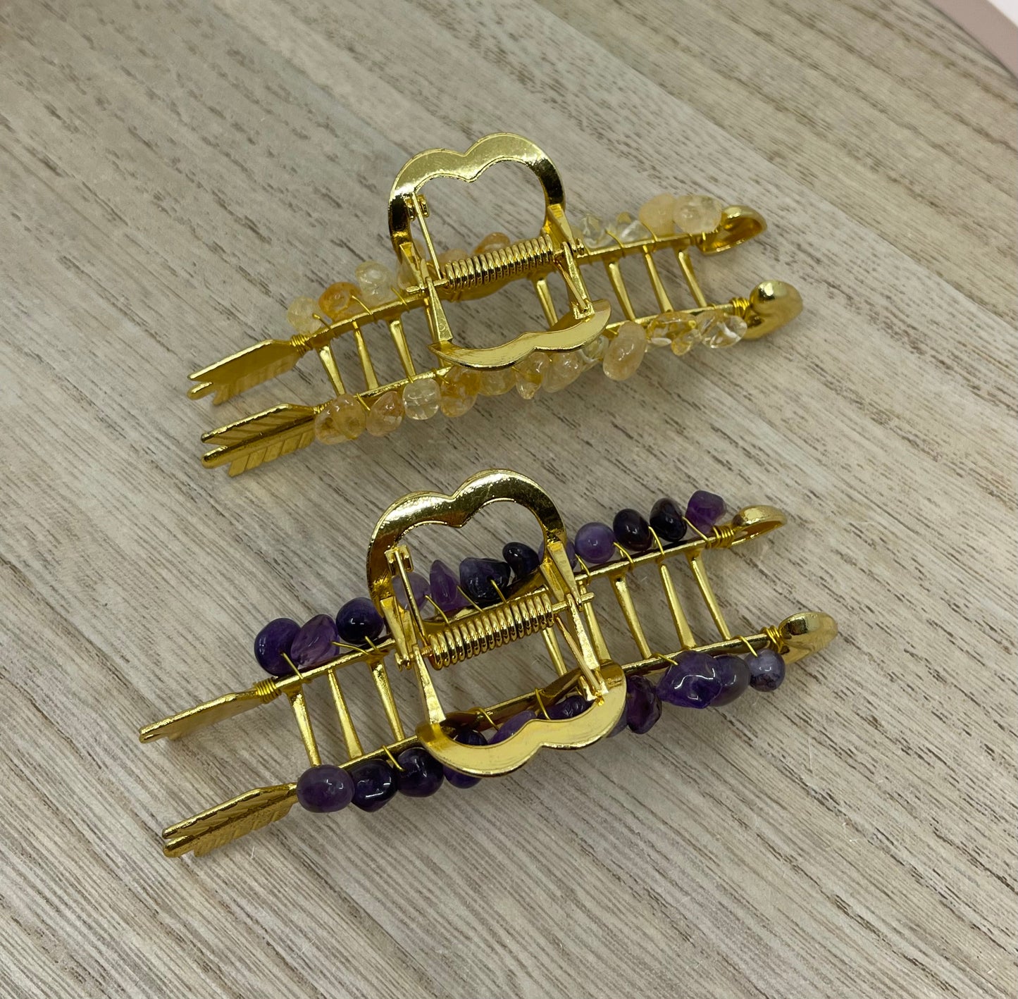 Crystal Chips “Banana” Clip