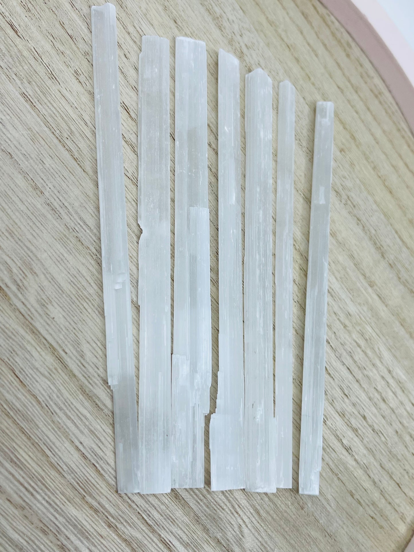 Selenite Sticks / Wands (6.0 inches)