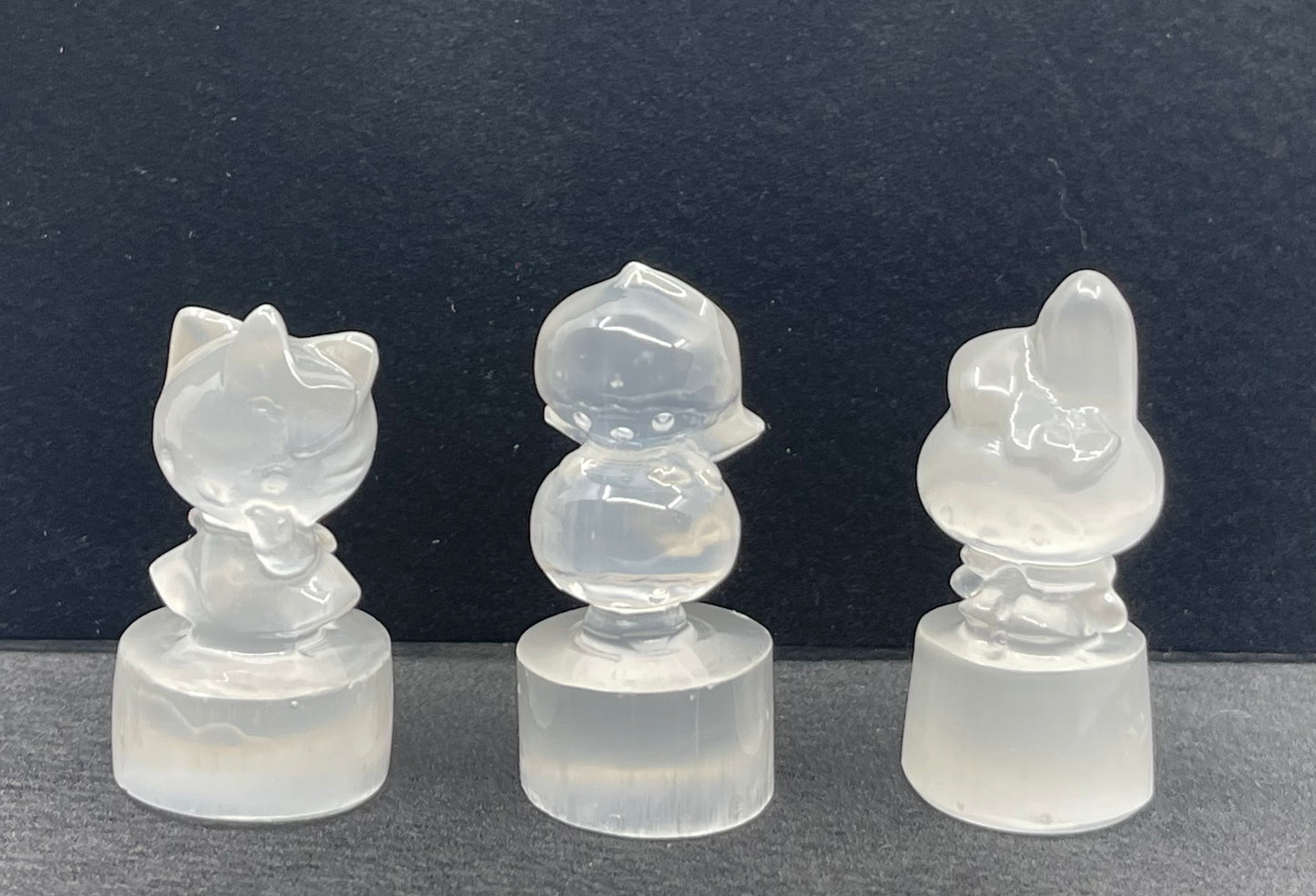 Selenite Sanrio Inspired Mini Carving
