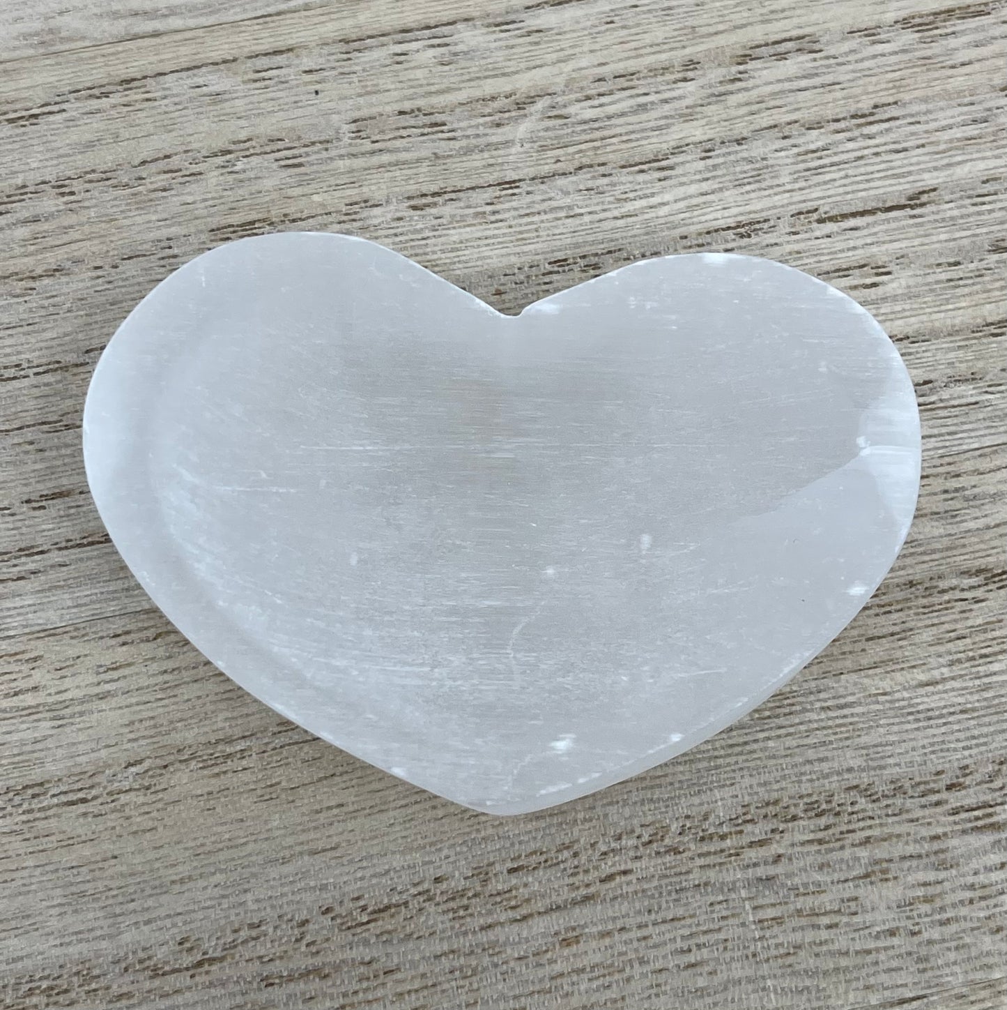 Selenite Mini Heart Bowl