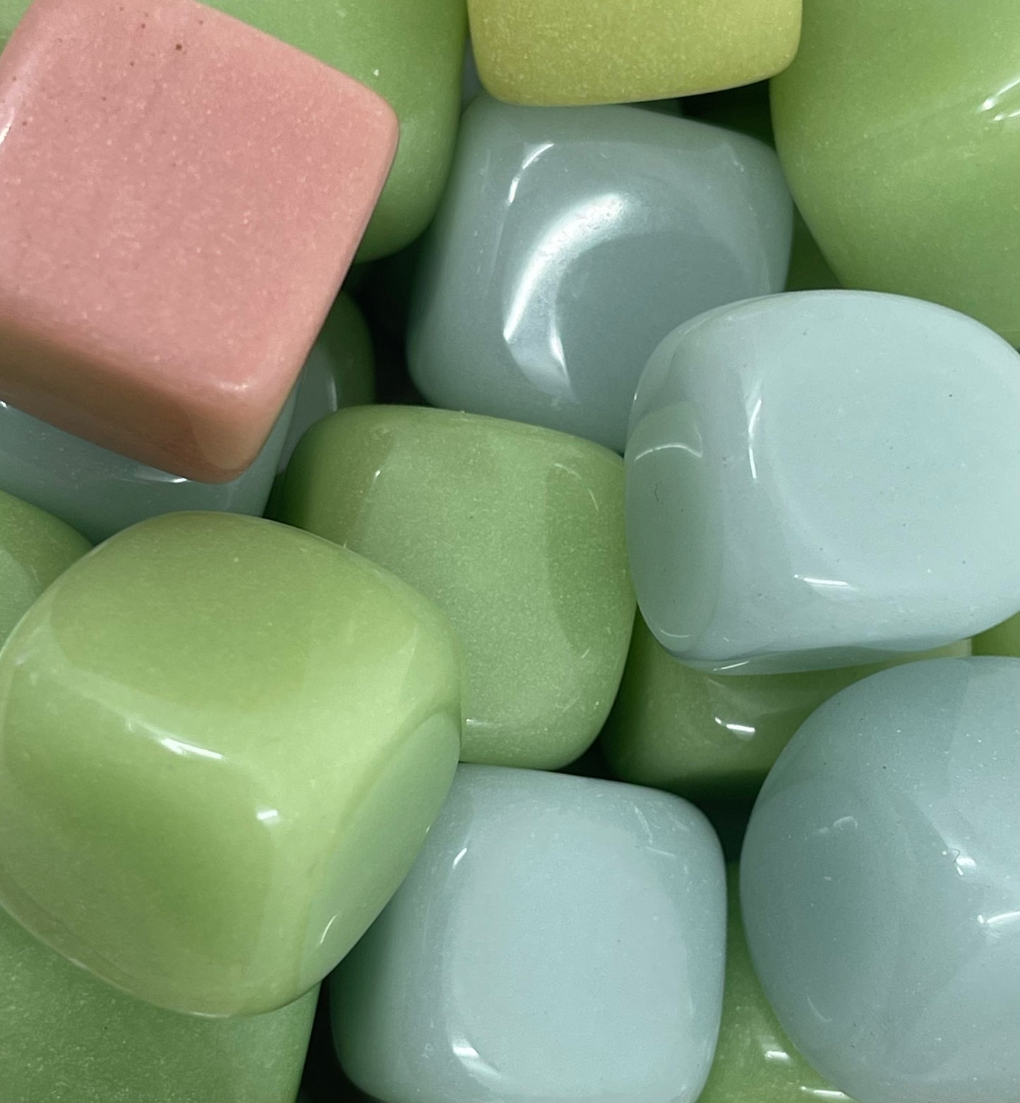 Neon Luminescent Cubes - Set of 4