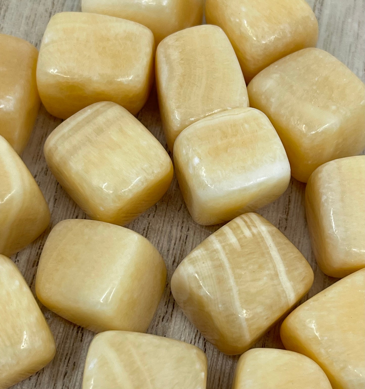 Yellow Calcite Tumble