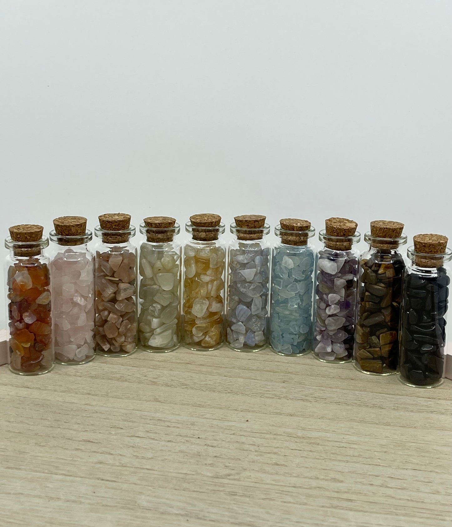 Crystal Chips “Wish” Bottle