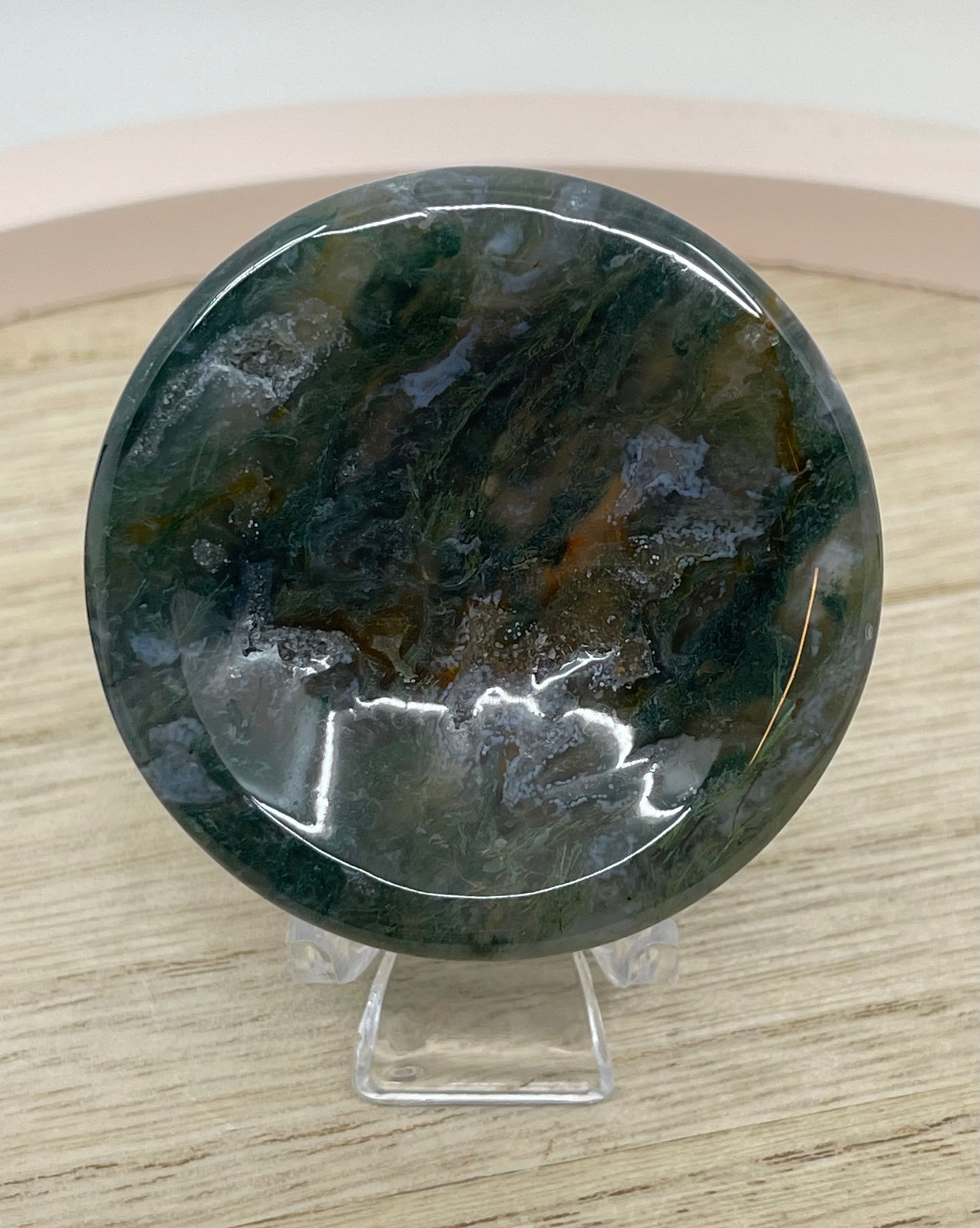 Moss Agate Mini Bowl