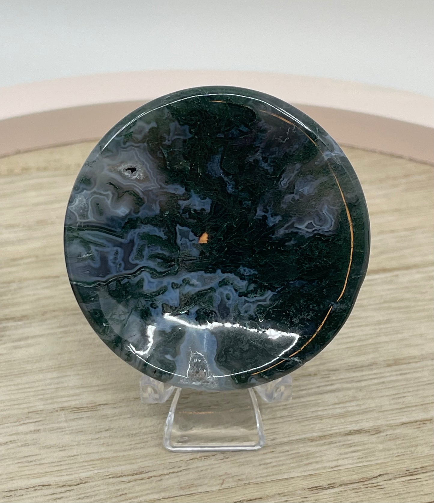 Moss Agate Mini Bowl