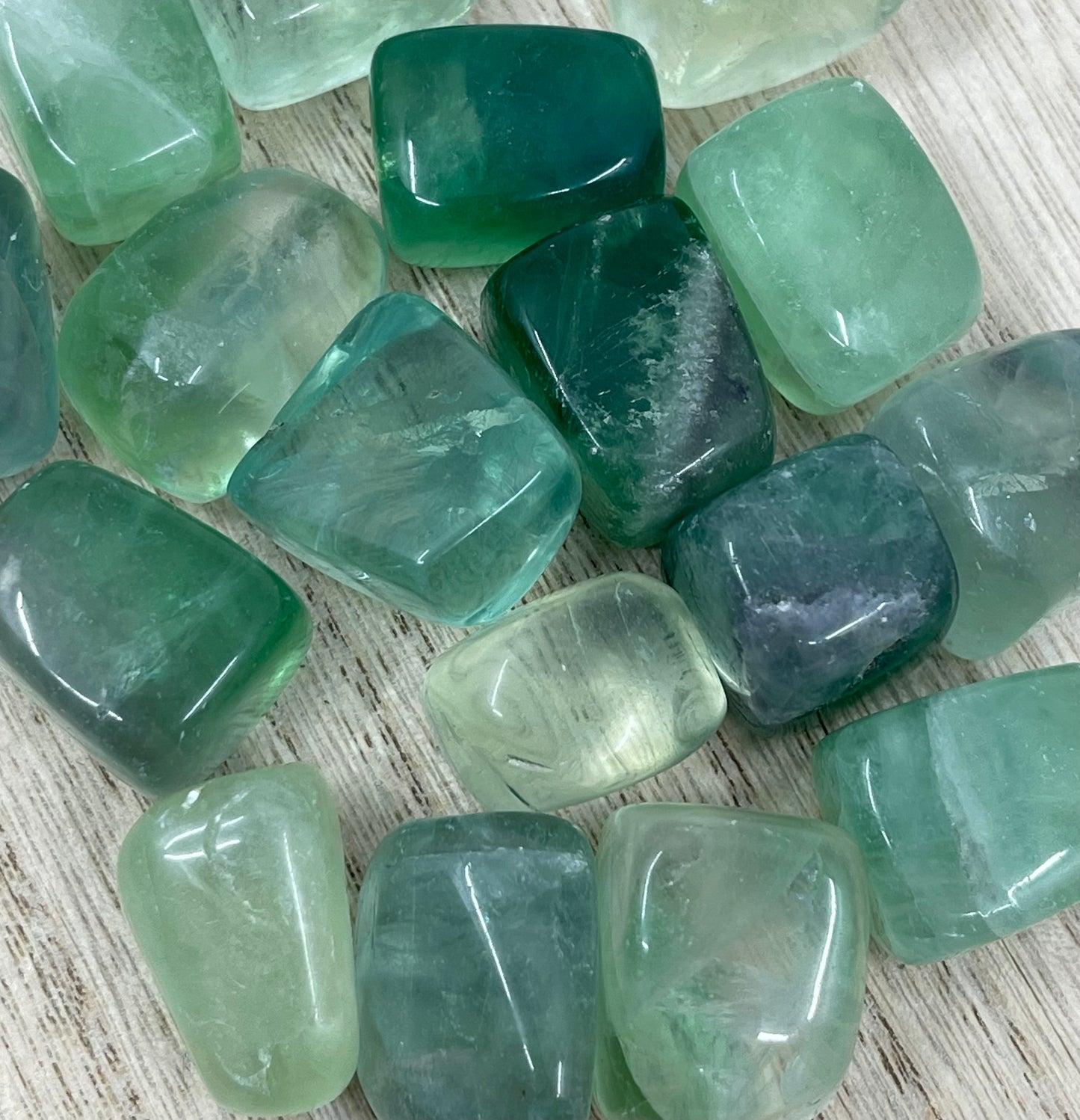 Green Fluorite Tumble