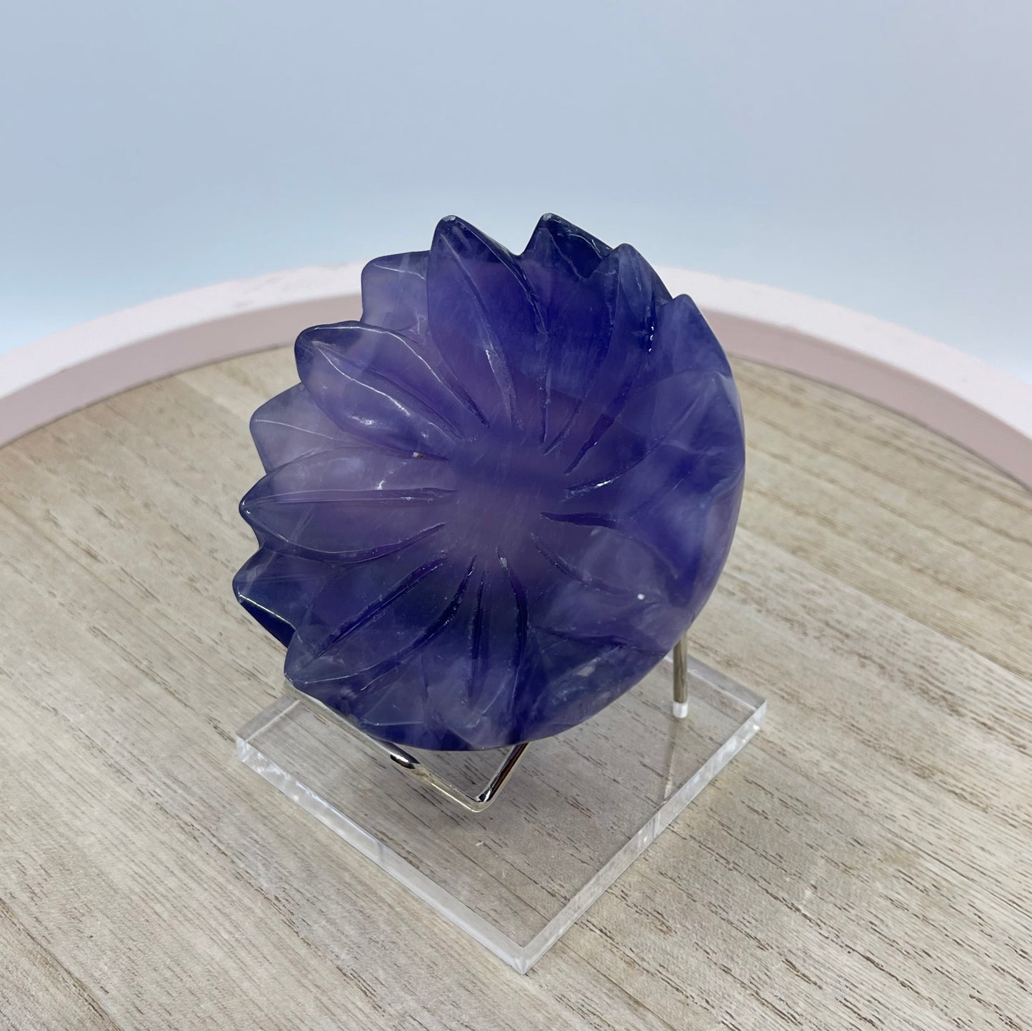 Rainbow Fluorite Daisy Crystal Mini Bowl