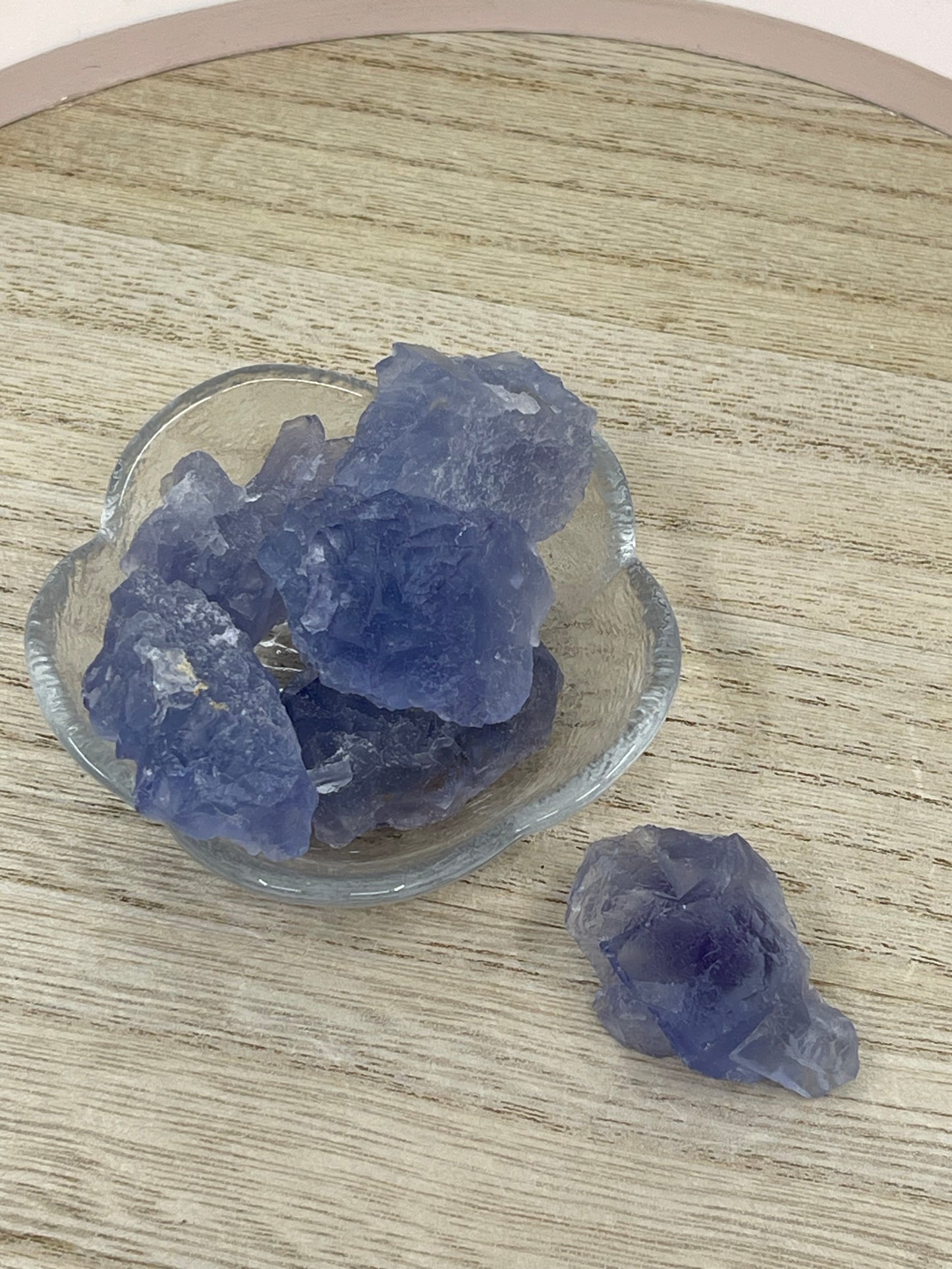 Fluorite (Blue) Raw Tumble