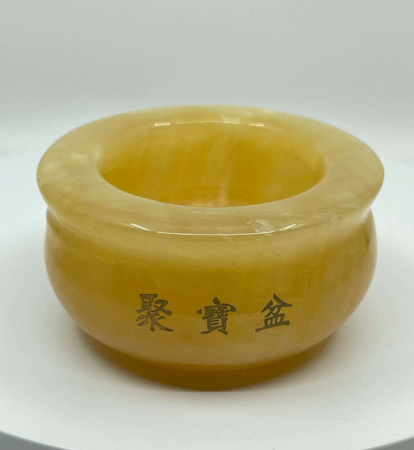 Honey Calcite “Money” Bowl