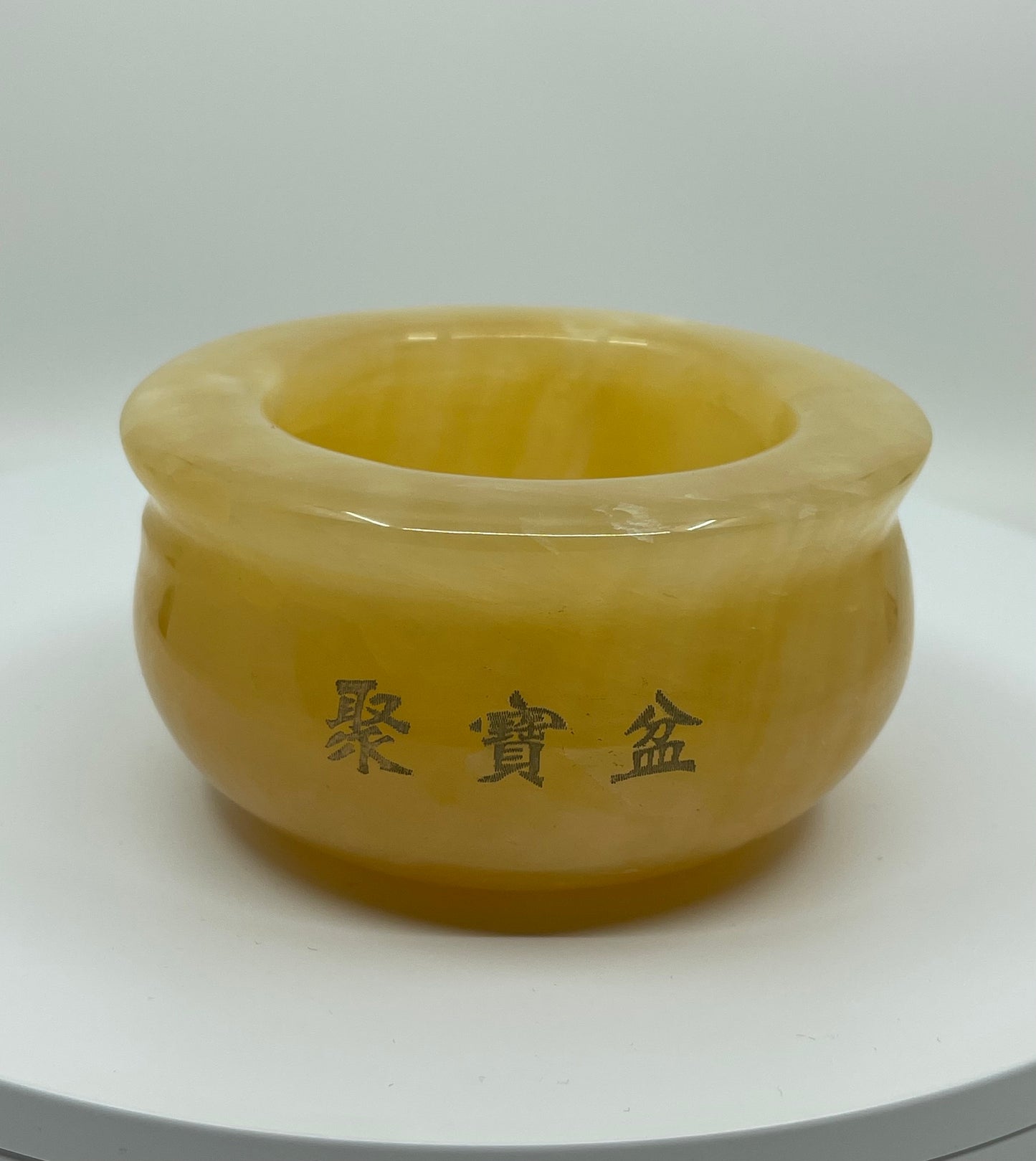 Honey Calcite “Money” Bowl