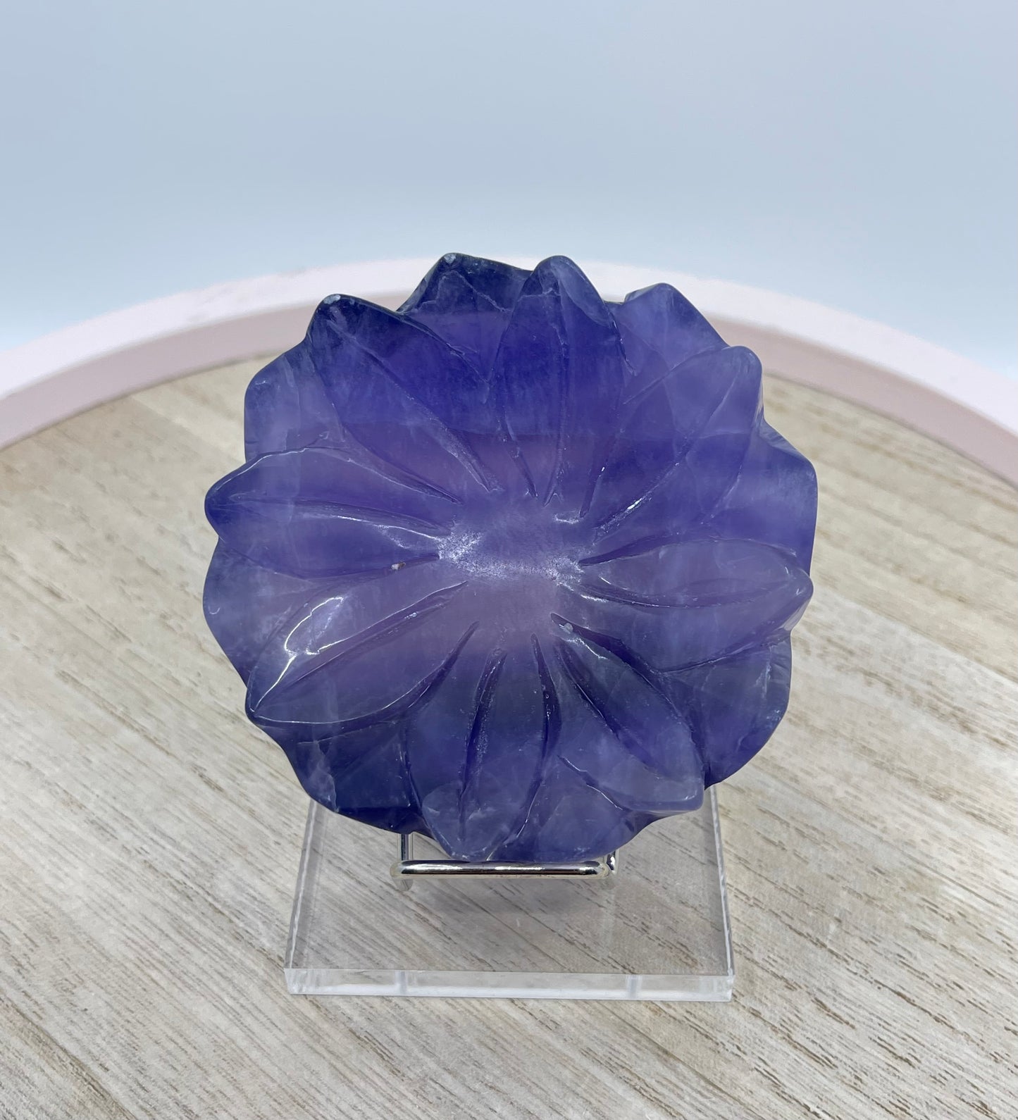 Rainbow Fluorite Daisy Crystal Mini Bowl