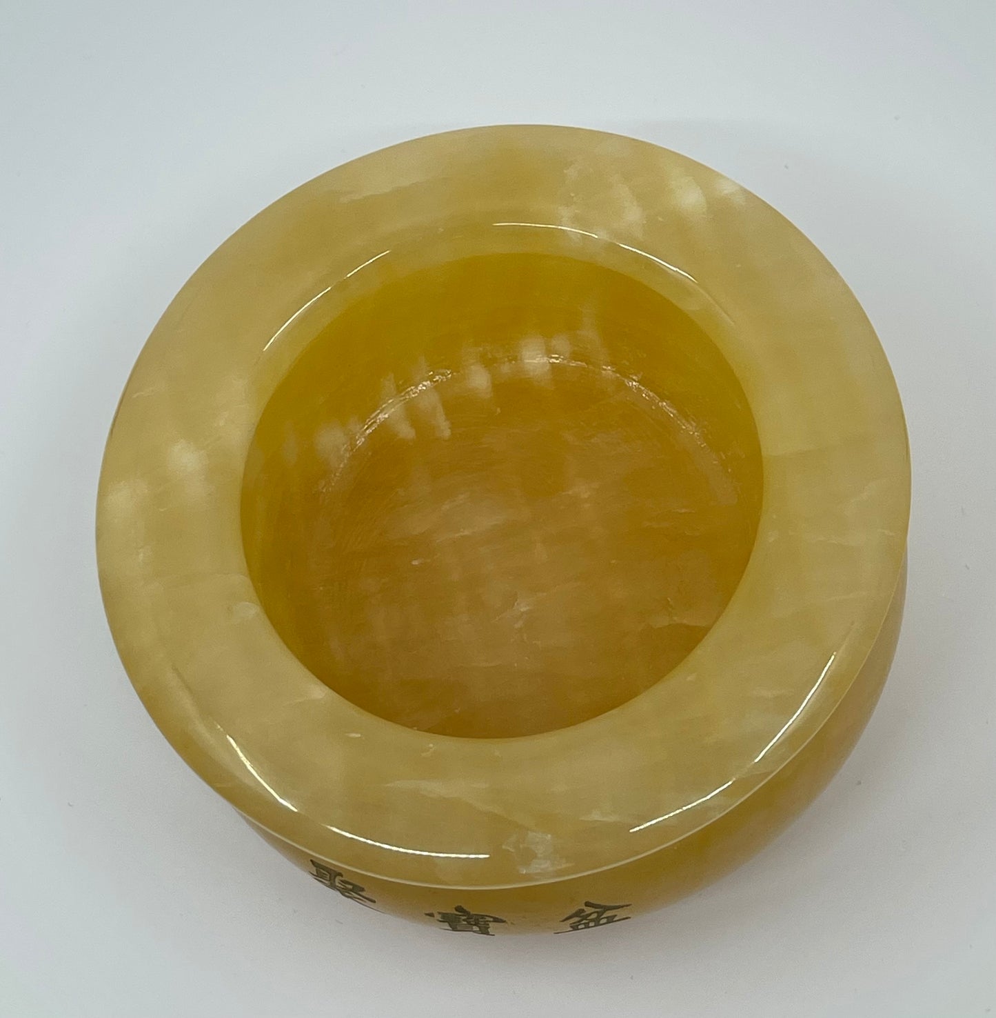 Honey Calcite “Money” Bowl