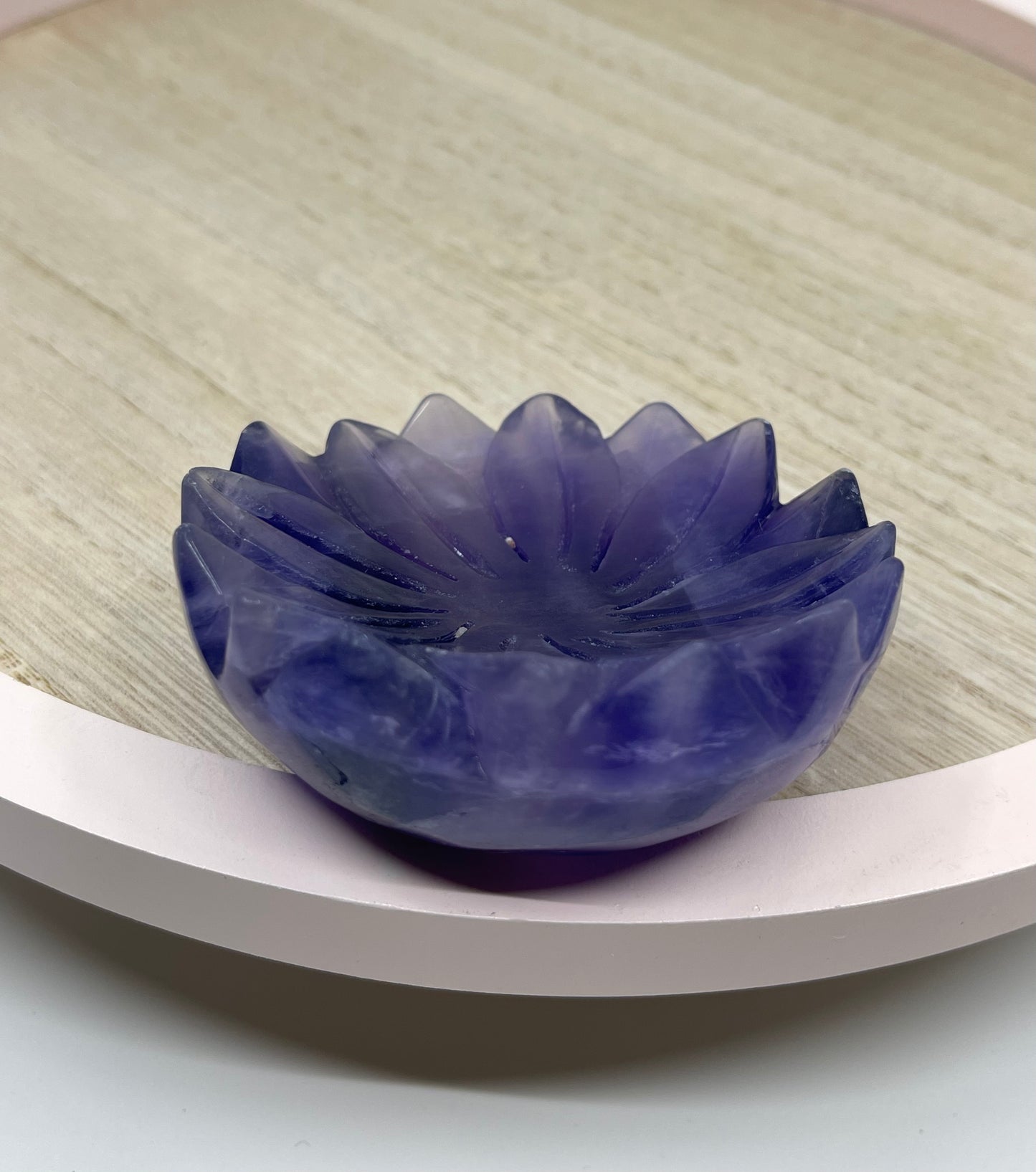 Rainbow Fluorite Daisy Crystal Mini Bowl