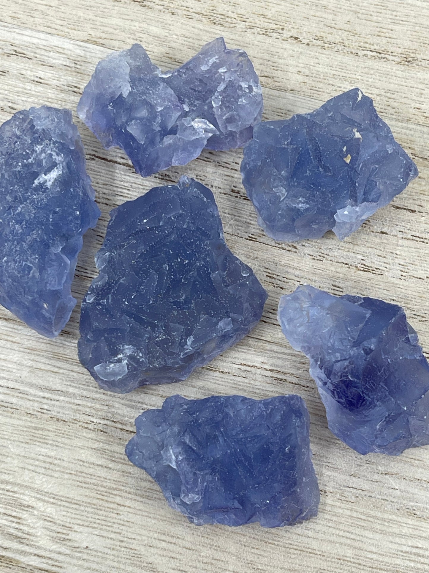 Fluorite (Blue) Raw Tumble