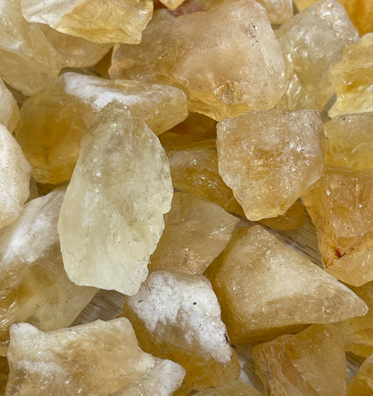 Citrine Raw Tumble