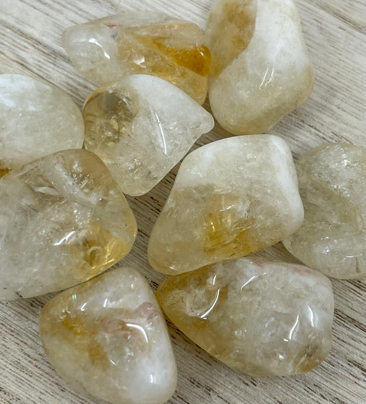 Citrine (Heat Treated) Big Tumble